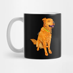 My pup Red Mug